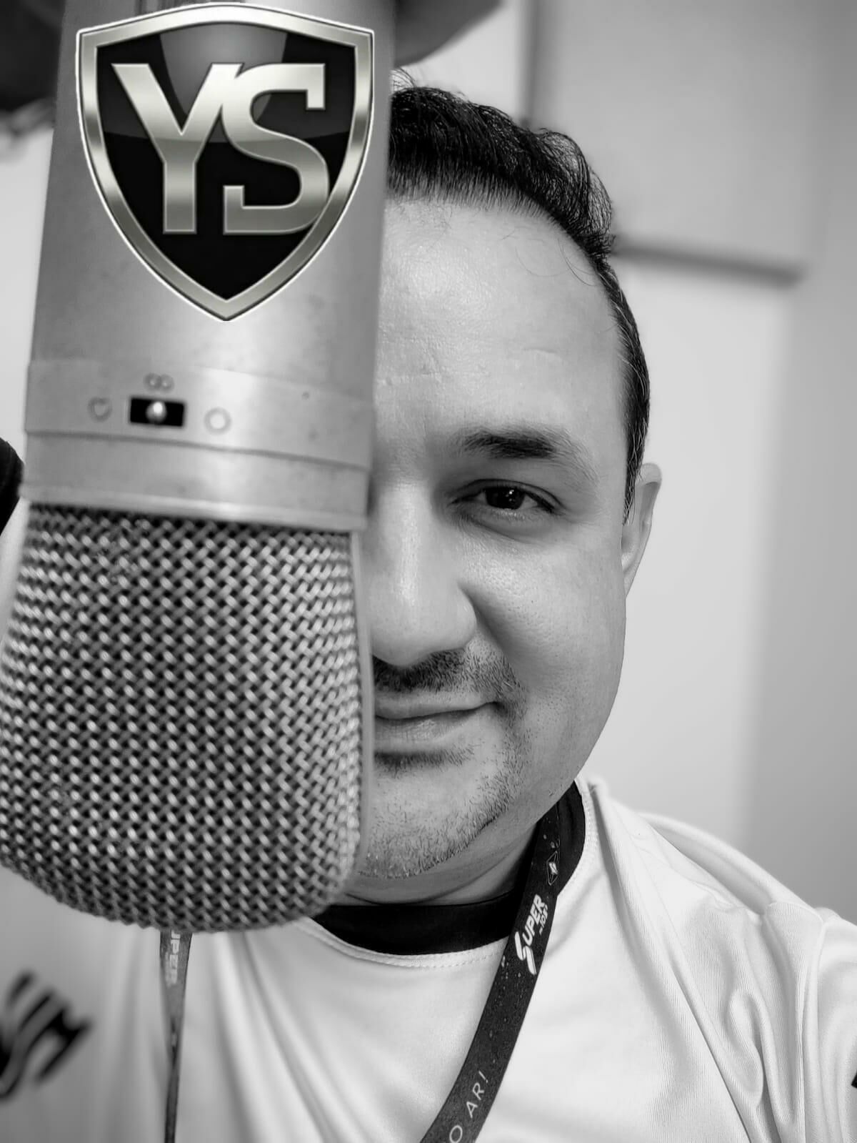 Imagem de compartilhamento para o artigo De locutor a produtor Yure Silva estreia com estúdio próprio e serviços completos de áudio da MS Todo dia